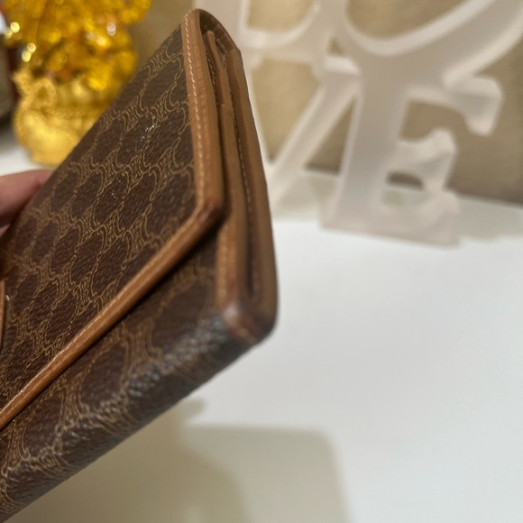 CELINE VINTAGE BIFOLD MACADAM WALLET - Picture 6 of 13